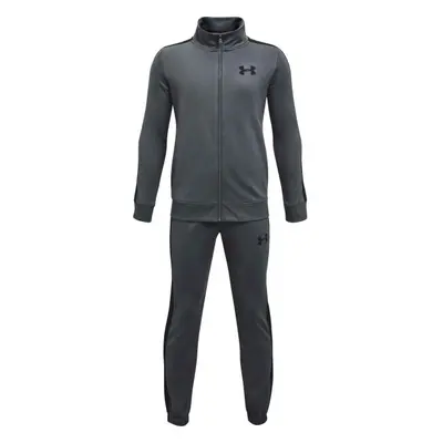 Under Armour KNIT TRACK SUIT Chlapecká sportovní souprava, tmavě šedá, velikost