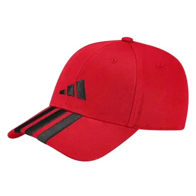 adidas B-BALL CAP Kšiltovka, červená, velikost