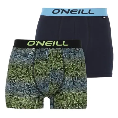 O'Neill BOXERSHORTS 2-PACK Pánské boxerky, zelená, velikost