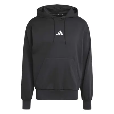 adidas ESSENTIALS FEELCOZY HOODIE Pánská mikina, černá, velikost