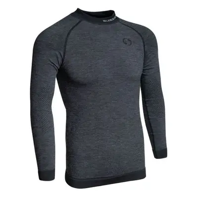 Blizzard MENS LONG SLEEVE WOOL Pánské funkční merino triko, tmavě šedá, velikost