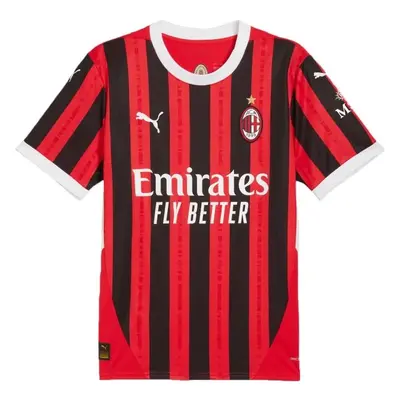 Puma AC MILAN HOME JERSEY REPLICA Pánský fotbalový dres, červená, velikost