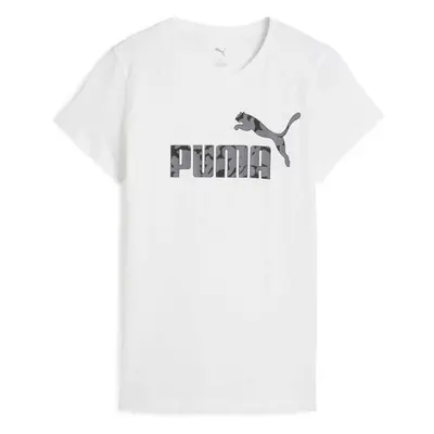 Puma ESSENTIALS NATURE TEEE Dámské triko, bílá, velikost