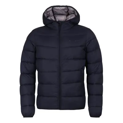 Champion PLAIN WOVEN NYLON HOODED JACKET Pánská zimní bunda, tmavě modrá, velikost