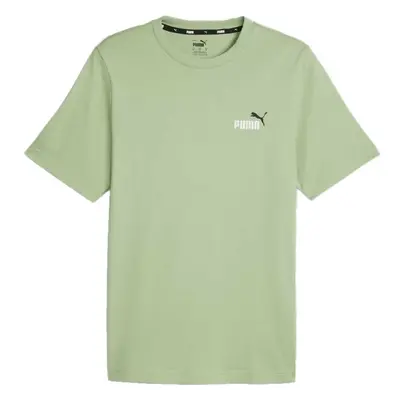 Puma ESSENTIALS+ TEE Pánské tričko, světle zelená, velikost