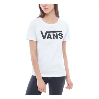 Vans WM FLYING V CREW TEE Dámské tričko, bílá, velikost