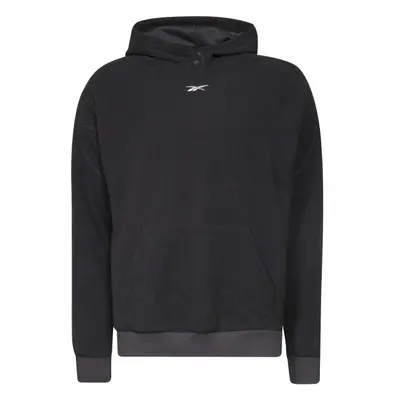 Reebok WOR FLEECE OTH Pánská flísová mikina, černá, velikost