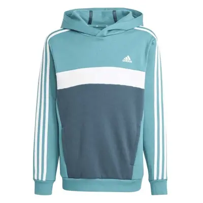 adidas TIBERIO HOODIE Chlapecká mikina, zelená, velikost