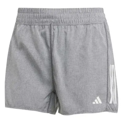 adidas OWN THE RUN SHORTS Dámské běžecké kraťasy, šedá, velikost