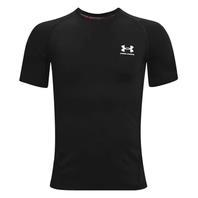 Under Armour HG ARMOUR Chlapecké tričko, černá, velikost