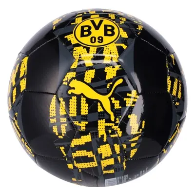 Puma BORUSSIA DORTMUND PRENATCH BALL Fotbalový míč, černá, velikost