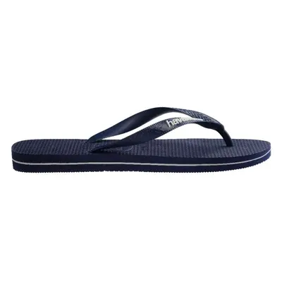 HAVAIANAS RUBBER LOGO FILETE Pánské žabky, tmavě modrá