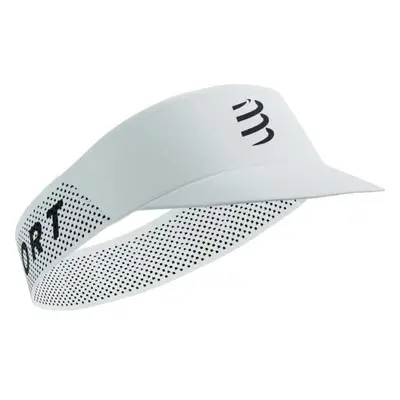 Compressport PRO RACING VISOR Běžecký kšilt, bílá, velikost