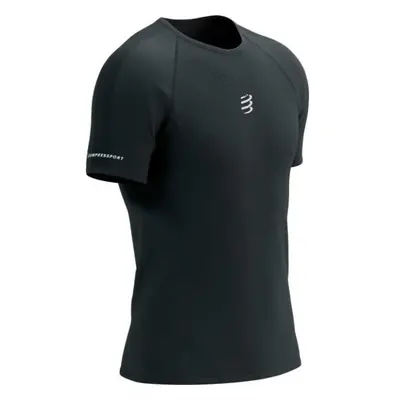 Compressport TRAIL RACING SS TSHIRT Pánské běžecké triko, černá, velikost