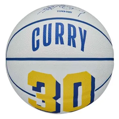 Wilson NBA PLAYER ICON MINI BSKT CURRY Mini basketbalový míč, bílá, velikost