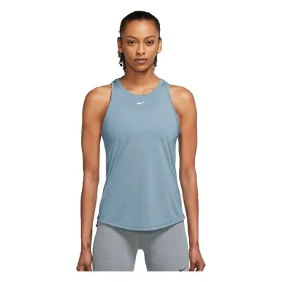 Nike ONE DRI-FIT Dámský sportovní top, světle modrá, velikost