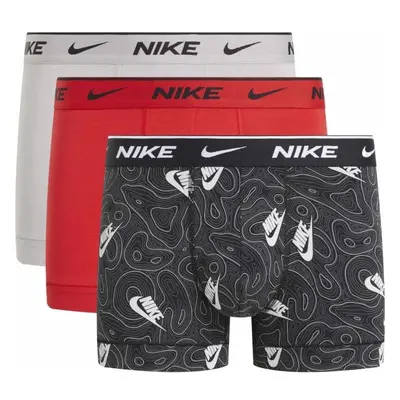 Nike EDAY COTTON STRETCH Pánské boxerky, černá, velikost