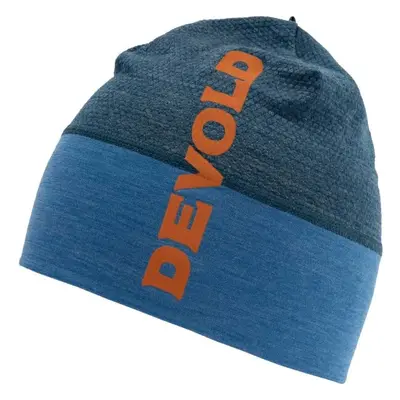 Devold RUNNING MERINO BEANIE Univerzální čepice, modrá, velikost