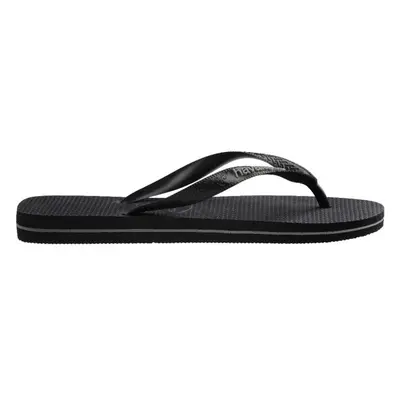 HAVAIANAS RUBBER LOGO FILETE Pánské žabky, černá