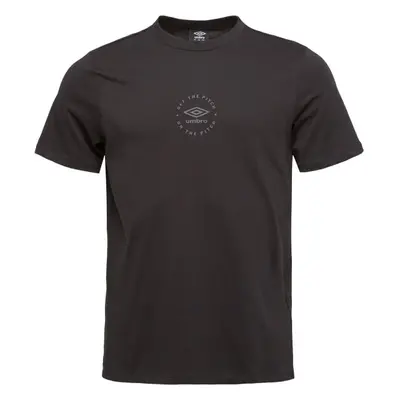 Umbro RLXS TEE ESSENTIALS Pánské triko, černá, velikost