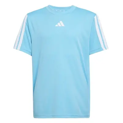 adidas JERSEY ESSENTIALS LOGO KIDS Dětské tréninkové triko, světle modrá, velikost