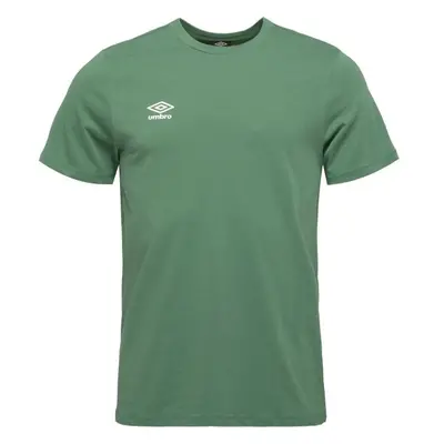 Umbro SPORTS ESSENTIALS TEE Pánské triko, zelená, velikost