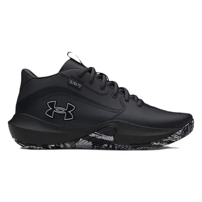 Under Armour GS LOCKDOWN Chlapecké basketbalové boty, černá