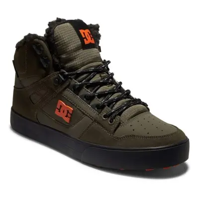 DC PURE HIGH-TOP WC WNT Pánské vycházkové tenisky, khaki