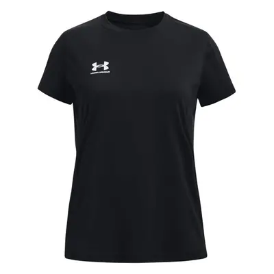 Under Armour CHALLENGER Dívčí triko, černá, velikost