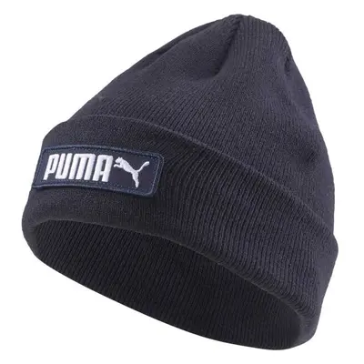 Puma CLASSIC CUFF BEANIE Pánská pletená čepice, tmavě modrá