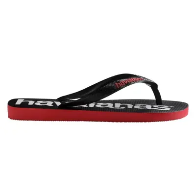 HAVAIANAS TOP LOGO MANIA Unisex žabky, černá