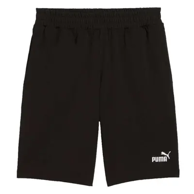 Puma ESSENTIALS NO1 LOGO JERSEY SHORTS B Chlapecké šortky, černá, velikost