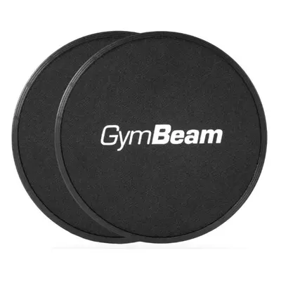 GymBeam CORE SLIDERS Klouzavé podložky, černá, velikost