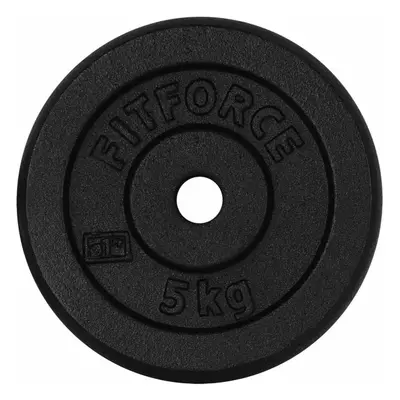 Fitforce PLB KG x MM Nakládací kotouč, černá, velikost