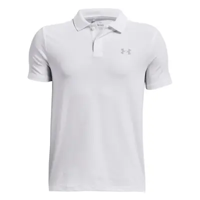 Under Armour PERFORMANCE POLO Chlapecké polotričko, bílá, velikost