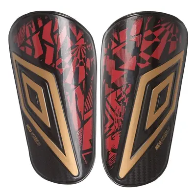 Umbro NEO SHIELD GUARD W/SLEEVE Fotbalové chrániče, červená, velikost