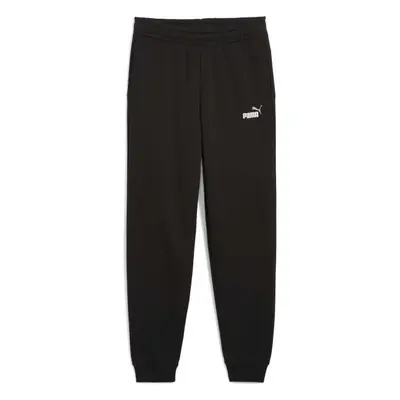 Puma ESSENTIALS COLOR No. LOGO SWEATPANTS FL B Dětské tepláky, černá, velikost