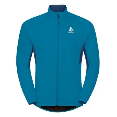 Odlo MEN'S JACKET AEOLUS ELEMENT Pánská sportovní bunda, světle modrá, velikost