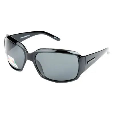 Finmark POLARIZED SUNGLASSES Sluneční brýle s polarizačními čočkami, černá, velikost