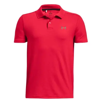 Under Armour PERFORMANCE POLO Chlapecké polotričko, červená, velikost