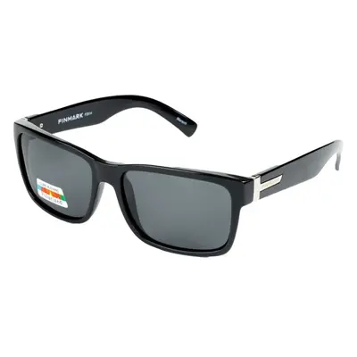 Finmark POLARIZED SUNGLASSES Sluneční brýle s polarizačními čočkami, černá, velikost