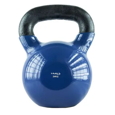 HMS 24KG KETTLEBELL Kettlebell pokrytý vinylem, modrá, velikost