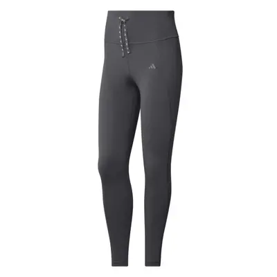 adidas RUNNING ESSENTIALS LEGGINGS Dámské běžecké legíny, tmavě šedá, velikost