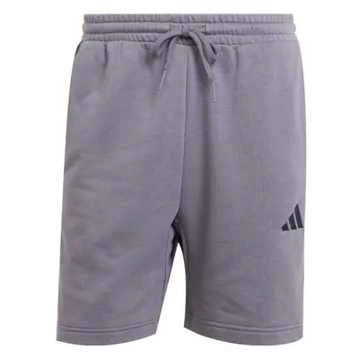 adidas ESSENTIALS 3-STRIPES SHORTS Pánské kraťasy, tmavě šedá, velikost