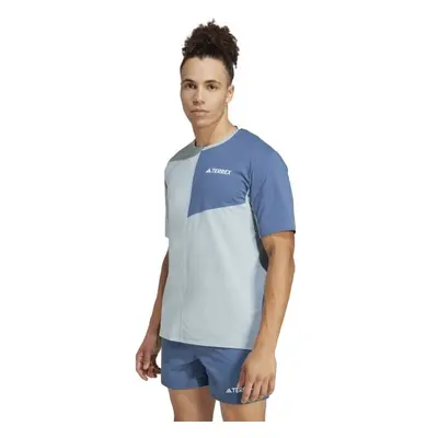 adidas TERREX MULTI TEE Pánské outdoorové tričko, světle modrá, velikost