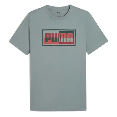 Puma GRAPHIC PUMA GOX TEE Pánské triko, zelená, velikost