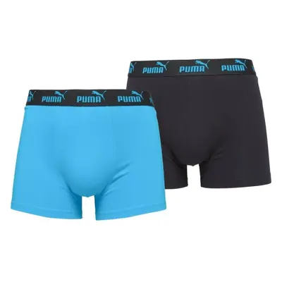 Puma ELEMENTS MEN BASIC BOXERS 2P Pánské boxerky, černá, velikost