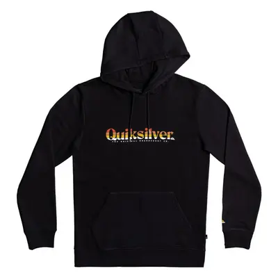 Quiksilver PRIMARY HOOD Pánská mikina, černá, velikost