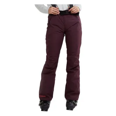 FUNDANGO MORTA PANTS Dámské lyžařské/snowboardové kalhoty, vínová, velikost