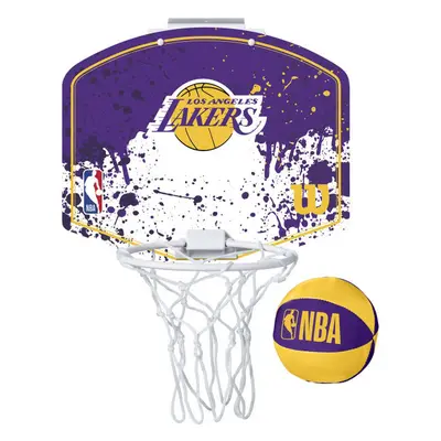 Wilson NBA MINI HOOP LAKERS Mini basketbalový koš, fialová, velikost